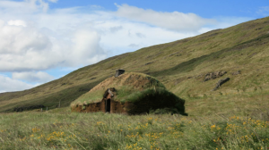 Der Hof Eriks des Roten und Leif Eriksson