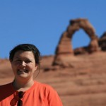 Alex und der Delicate Arch