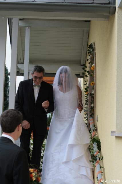 Auftritt der Braut